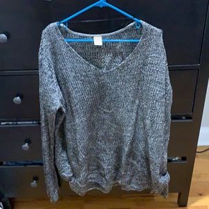 Gray faded glory sweater